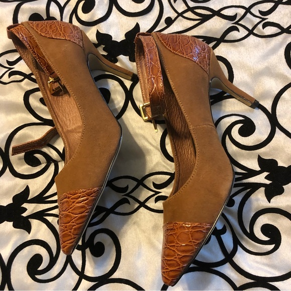 Stylish Hal Rubenstein Sz 8 - Cognac pumps - Picture 7 of 11